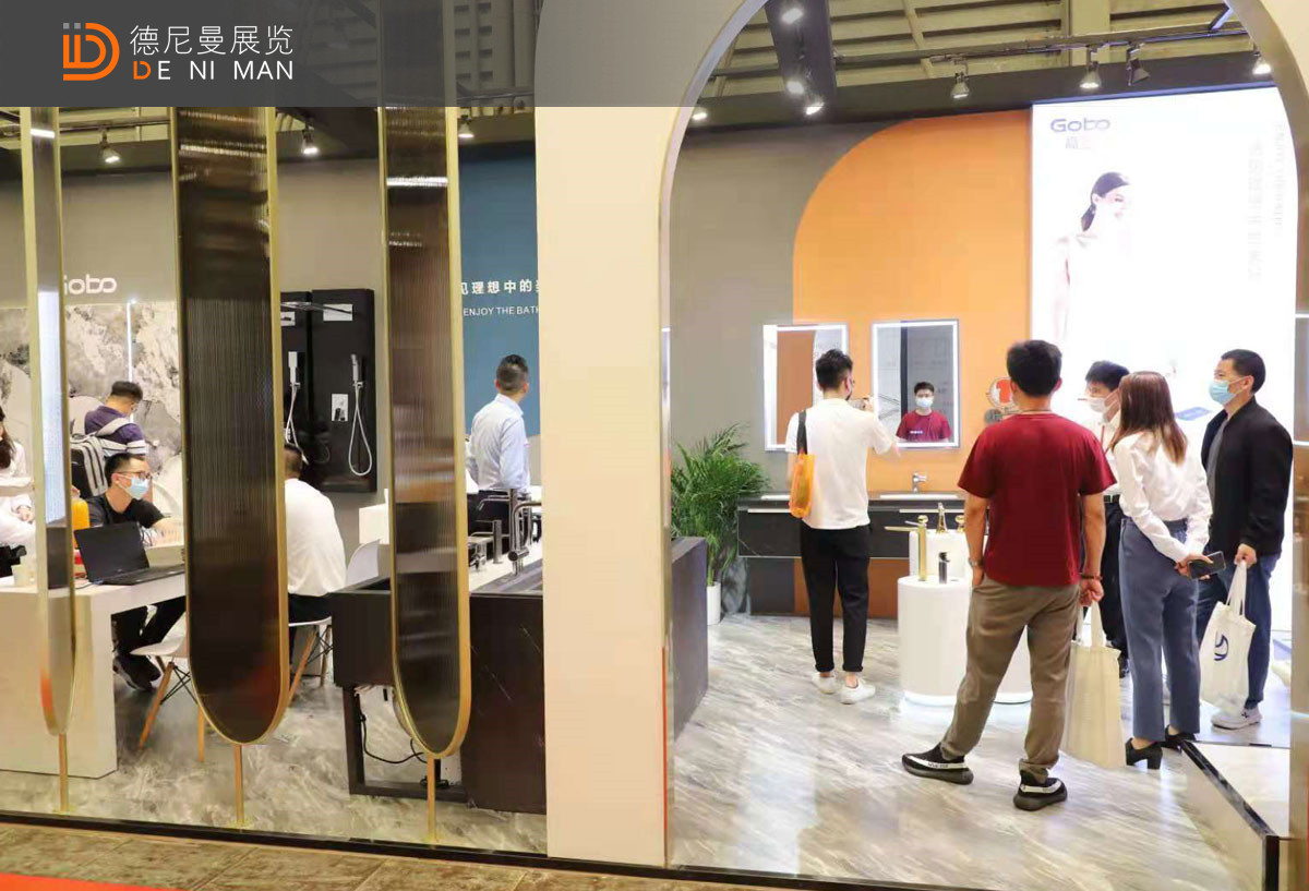 上海卫浴展会搭建案例