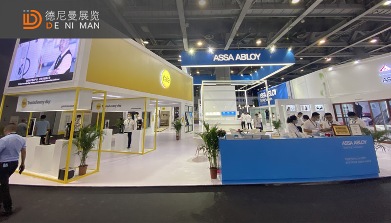 门窗展台搭建案例图