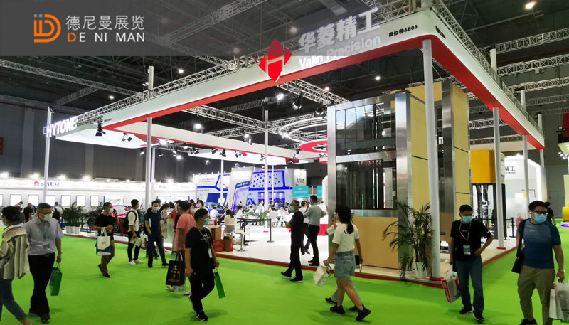 电梯展台搭建案例图