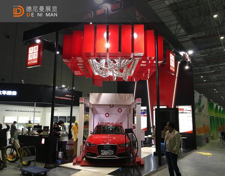 上海电梯展会展位设计案例